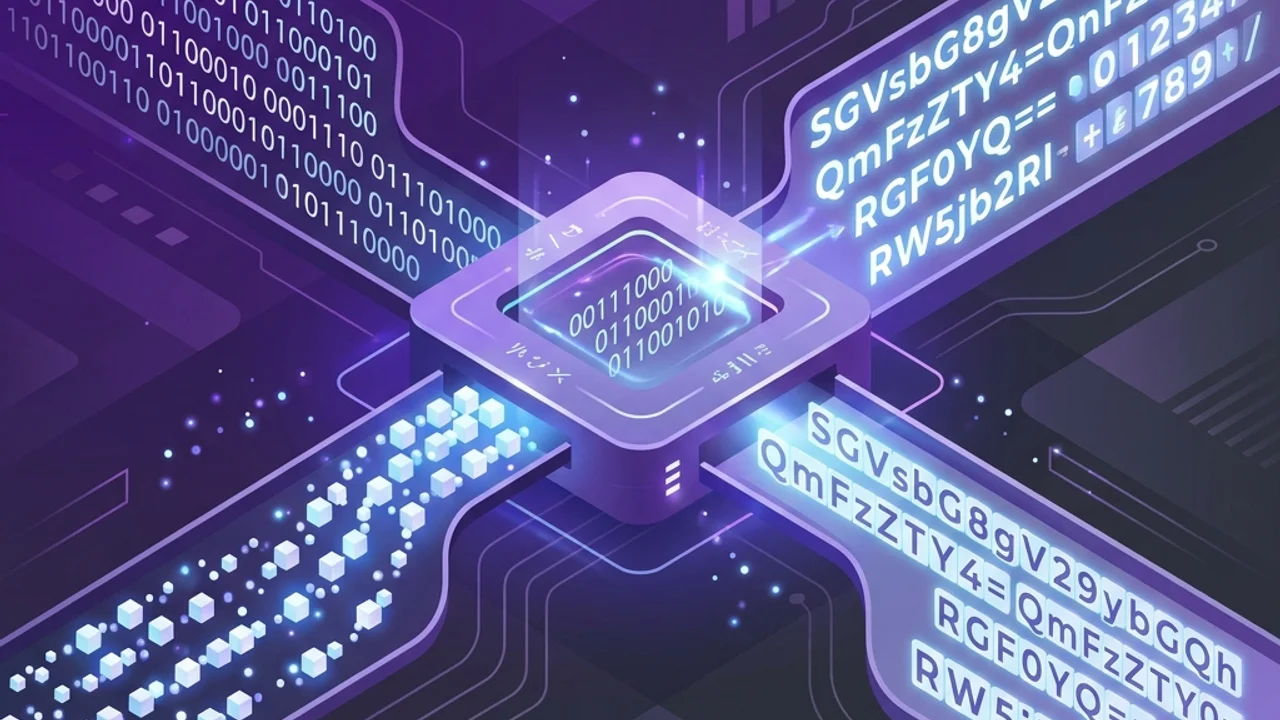 Base64 인코딩/디코딩 원리와 데이터 전송 표준: RFC 4648 규격 분석