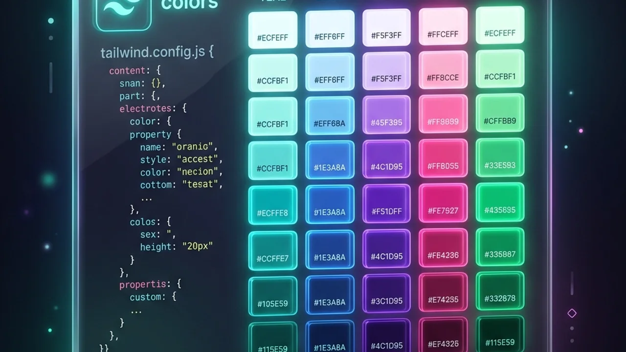 Tailwind CSS v4 Custom Color Palette Config: CSS-First Theme Settings